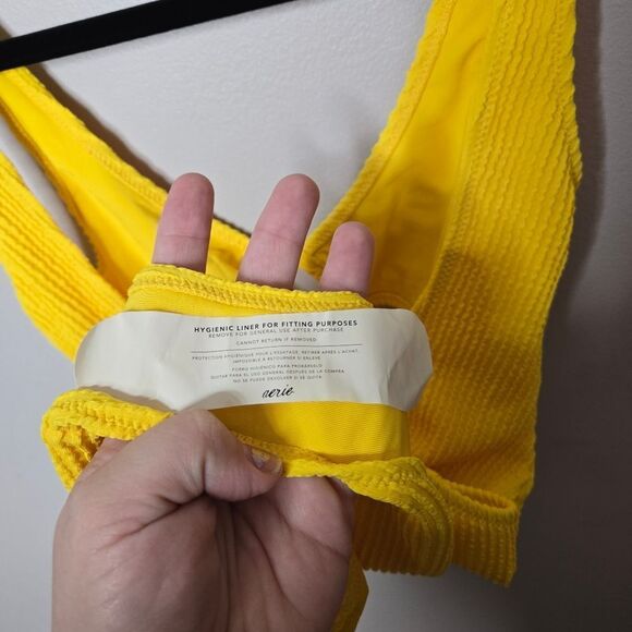 Aerie Yellow One Piece Swim Bikini XS - Picture 7 of 7